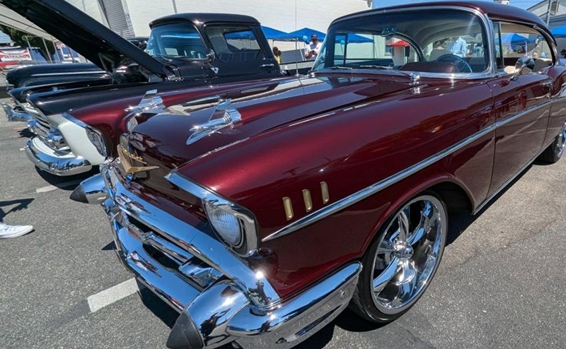 Classic Cars at the Classic Restoration Ministry Cars and Coffee